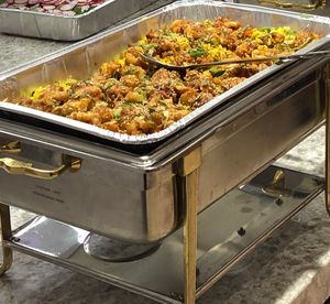 You can order in trays and save ! All our dishes can be prepped in small ( serve 15 to 20 ppl) or large deep trays ( serve 40 to 50 ppl) at The Organic Grill in New York City
