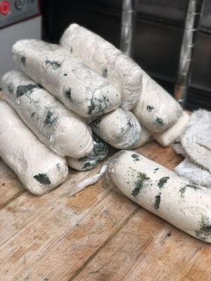 House Crafted Cashew Blue Cheese  at The Organic Grill in New York City