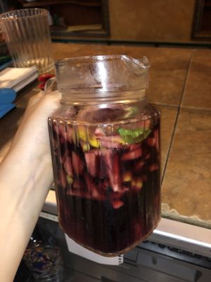 Brunch Sangria  at The Organic Grill in New York City
