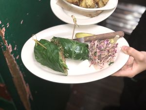 All of our veggie  burgers can be ordered gluten free . Can be served either on  a dark greens wrap or  house made sweet potato gluten free bun at The Organic Grill in New York City