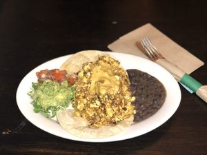 Brunch : Con Papas Diablos  at The Organic Grill in New York City