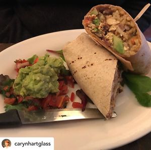 Breakfast Burrito  at The Organic Grill in New York City