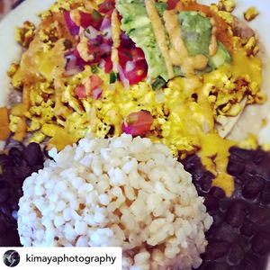 Tofu Ranchero is one of the staples of our menu  at The Organic Grill in New York City