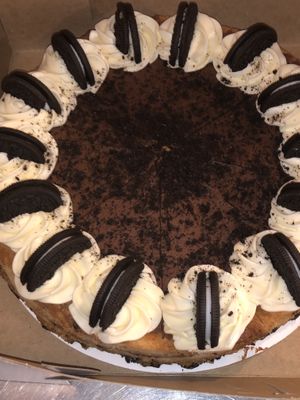 Vegan Oreo Cheesecake  at The Organic Grill in New York City