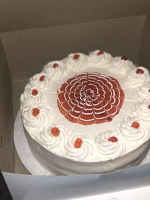 Vegan Strawberry Shortcake  at The Organic Grill in New York City