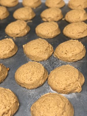 Hand Made house made  Gluten Free Buns  at The Organic Grill in New York City