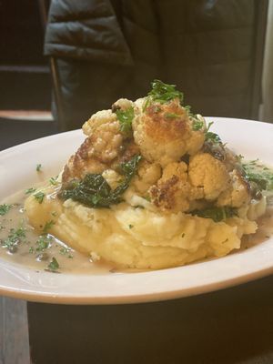 Cauliflower Piccatta  at The Organic Grill in New York City