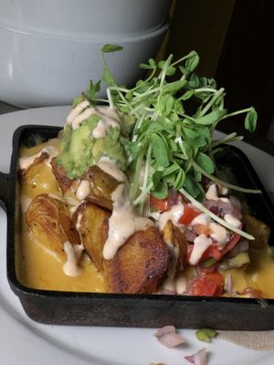 Loaded Mexicali Fries  at The Organic Grill in New York City