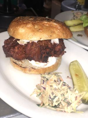 Triple J sandwich : John Joseph Jackfruit Sandwich  at The Organic Grill in New York City