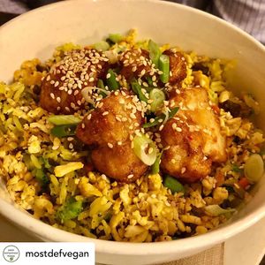 Kung Pao Bowl  at The Organic Grill in New York City