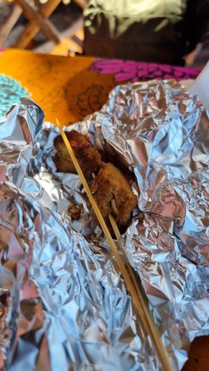 Mishkaki at Ulu Dos Tres Taco in Zanzibar