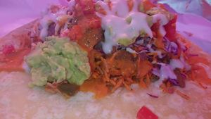 Borrito 😋😋 at Ulu Dos Tres Taco in Zanzibar