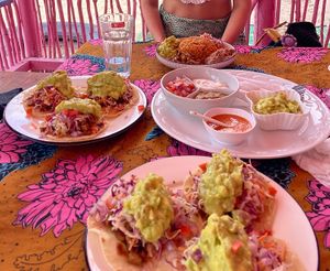   at Ulu Dos Tres Taco in Zanzibar