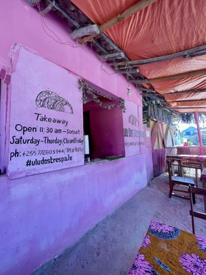   at Ulu Dos Tres Taco in Zanzibar