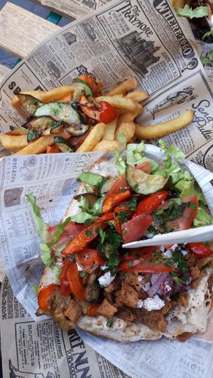 Vegan Berliner Kebap at Impact Berliner Kebap in Paris