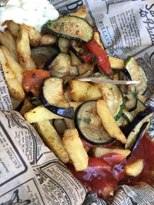 Fries  at Impact Berliner Kebap in Paris