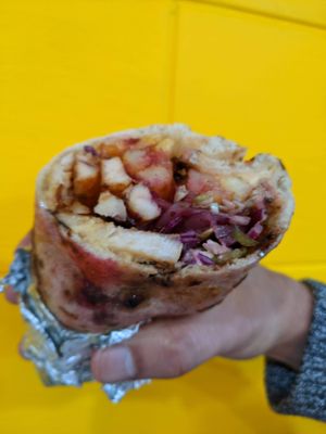 Vegan Gyro at Fat Cafe Med-Ly in Ilford