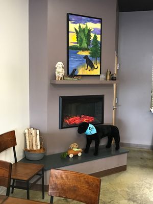 inside Niles Road location, St. Joseph at Forté Coffee in Benton Harbor