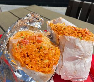California burrito at El Veganito in La Mesa