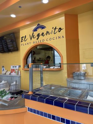 At the back of the food court at El Veganito in La Mesa
