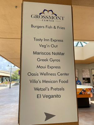 sign outside with el veganito listed (including a few other vegan options)   at El Veganito in La Mesa