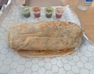 Bee-fast Burrito at El Veganito in La Mesa