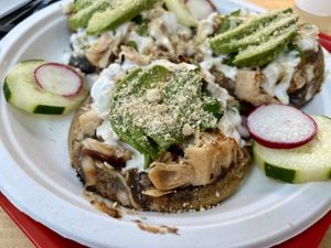 Sope   at El Veganito in La Mesa