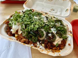 Veganisto fries   at El Veganito in La Mesa