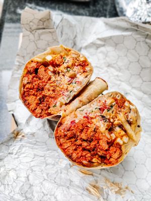 California Burrito at El Veganito in La Mesa