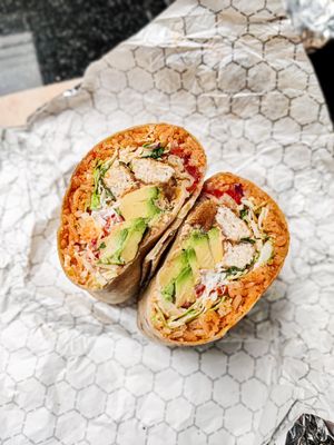 Phish Burrito at El Veganito in La Mesa