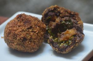 Bolinho de Feijoada at Bandolim in Rio De Janeiro