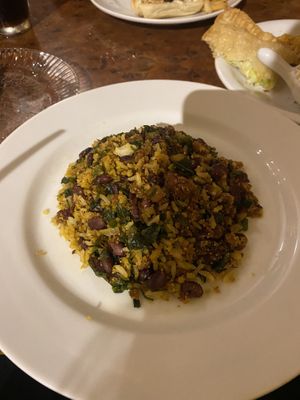 Vegan northern dish  at Bandolim in Rio De Janeiro