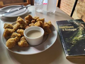 Cauliflower wings at Bandolim in Rio De Janeiro