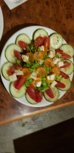 Salad at Bandolim in Rio De Janeiro