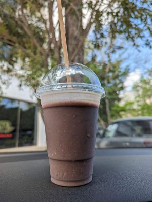   at Elixir Juice & Bowl Bar in Tulum