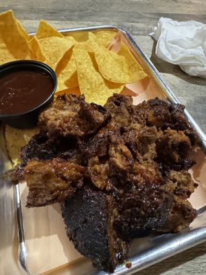 Burnt Ends #Veganuary at San Juan Smokehouse in San Juan