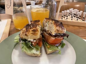Bagel homemade   at The Lemonade Stand in Cologne