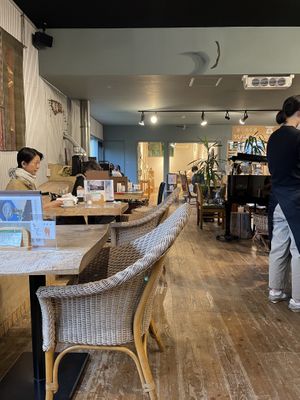 Interior  at Cafe Slow in Tokyo