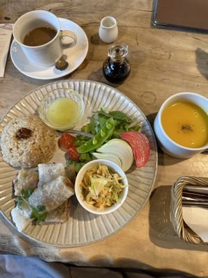   at Cafe Slow in Tokyo