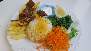 Menu diario at Diabla Katana in Santiago