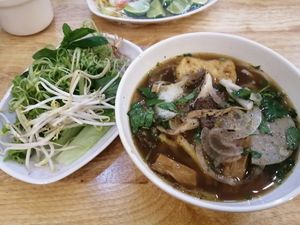 Bún huế at Quan Chay 380 in Ho Chi Minh City