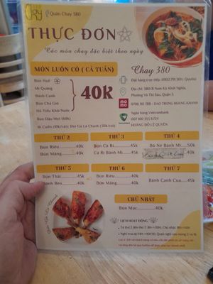  at Quan Chay 380 in Ho Chi Minh City