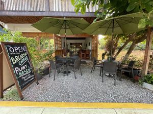 Streetside at Cafe Corazon in Troncones