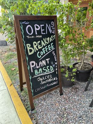 Opening times! at Cafe Corazon in Troncones