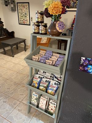 Snacks at Cafe Corazon in Troncones