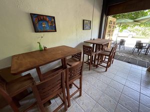 Outdoor at Cafe Corazon in Troncones