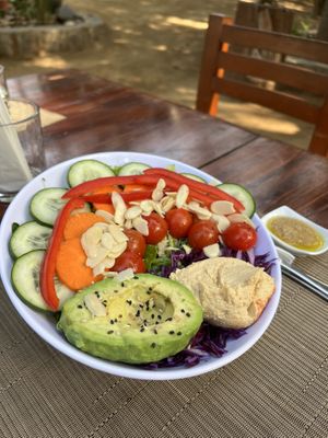   at Cafe Corazon in Troncones