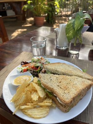   at Cafe Corazon in Troncones