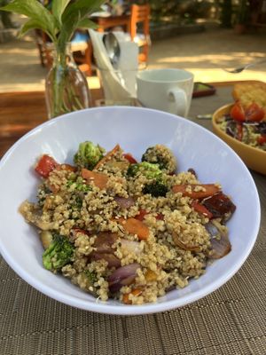   at Cafe Corazon in Troncones