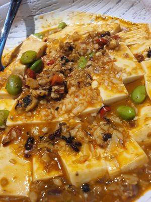 Spicy Mapo Toufu ~ 14/4/21 at iVegan 爱素 - Thomson Plaza in Central Singapore